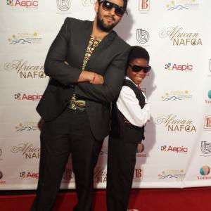 Alexander Arzu and Jason Mohan on the red carpet at NAFCA