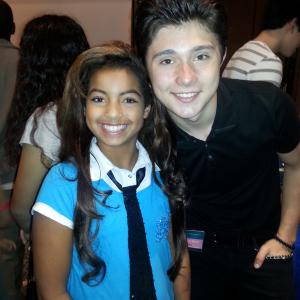 Picture with Mateus Ward with Lab Rats Disney XD!