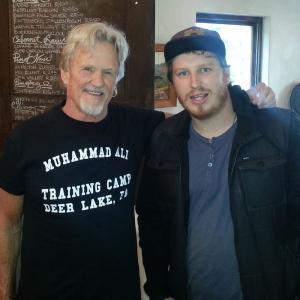 Ryan Kruger with Kris Kristofferson