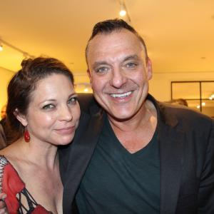 With Tom Sizemore at the Newport Beach Film Festival