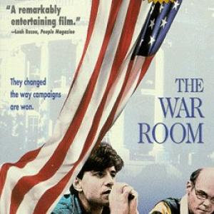 James Carville and George Stephanopoulos in The War Room 1993