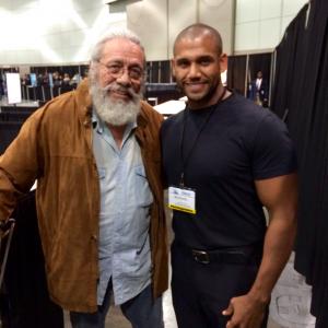 Comikaze 2014 in Los Angeles CA with actor Edward James Olmos