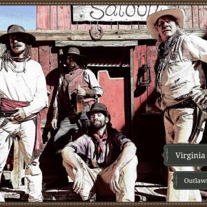 Jack Waggon (Center, Rear) Virginia City Outlaws Wild West Live Theater Show 2014 Season