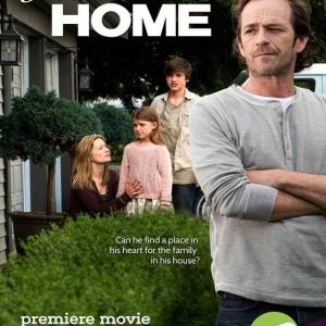 Movie poster the UPTV movie for Welcome Home starring Luke Perry