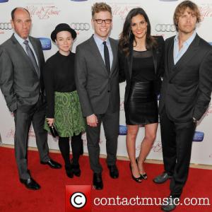 Television Academys 22nd Annual Hall Of Fame at The Beverly Hilton with cast of NCISLos Angeles Miguel Ferrer Rene Felice Smith Barrett Foa Daniela Ruah Eric Christian Olsen