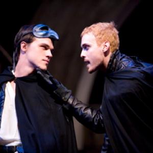 As Mercutio in Romeo and Juliet with Finn Wittrock at The Shakespeare Theatre Company in Washington DC