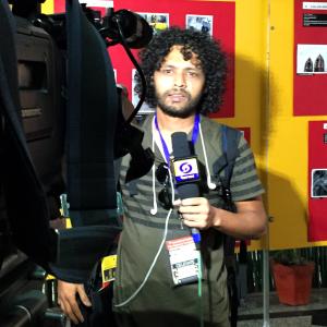 At the First Frame International Students Film Festival  Delhi 2015