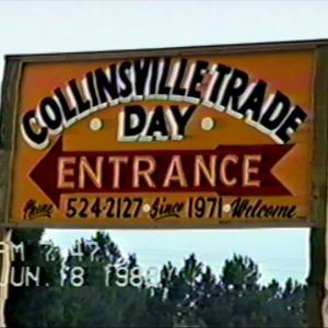 Collinsville Trade Day entrance