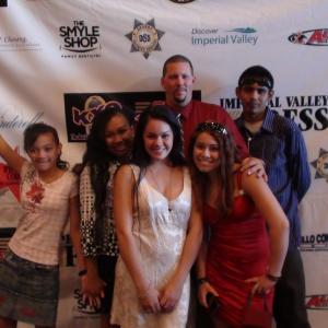 Vincent Neill & Family at the Imperial Film Festival in El Centro California - Screening 