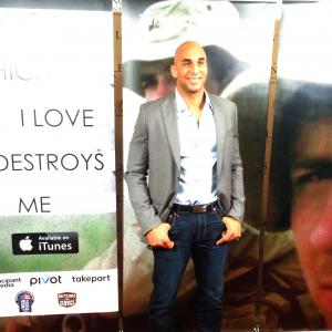 Actor Jon Daza attends the premiere of That Which I Love Destroys Me