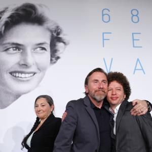 Tim Roth Robin Bartlett and Michel Franco at event of Chronic 2015