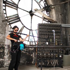 Bromo Seltzer Tower Nat Sound Recording for Artist documentary Baltimore MD Summer 2012