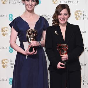 Caroline Bartleet and Rebecca Morgan at event of The EE British Academy Film Awards 2016