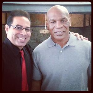 a great shoot with the legend Mike Tyson