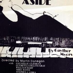 Memphis Aside  A drama by Gayther Myers dealing with a black family with a white person living with them Quaigh Theater 808 Lexington Ave at 62ndNew York Magazine 92275 In and Around Town Section