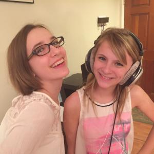 Jessie Finch Director of Fashion Feline and Brooke B doing a Voice over