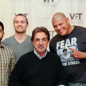 VFT Event at the American Legion Post 43 in Hollywood. -With actor Joe Mantegna