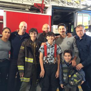 Amazing times filming on Chicago Fire for Jacob T. Ouellette as one of the Nephews of Otis.