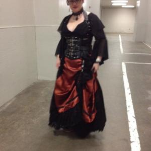 Backstage at the 2014 PlanetComicon in Kansas City