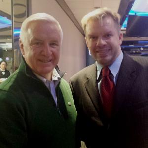 James with Pennsylvania Governor Thomas Corbett 2014