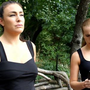Shannon Beck and Malin Edengard in a scene from 14 Days