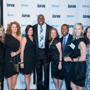 ASPiRE Channel Launch Event with Earvin Magic Johnson and UPtv team