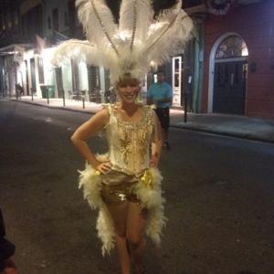 in New Orleans Costume by the NOLA Showgirls