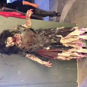 Zombie for the Dia de los Muertos Conference in San Antonio, Texas (Nov. 1, 2013).