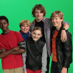 Team Toon JonChristian Costable Jerome Stephens Jr Meg Donnelly Trevor Teichman with Director Will Wedig