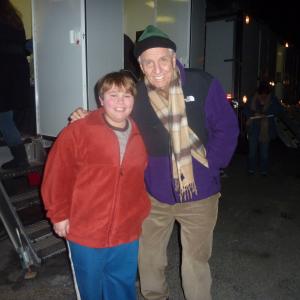 JonChristian with Director Garry Marshall on the set of New Years Eve