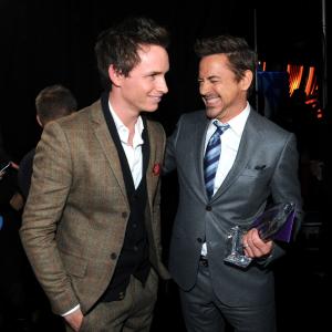 Robert Downey Jr and Eddie Redmayne at event of The 39th Annual Peoples Choice Awards 2013