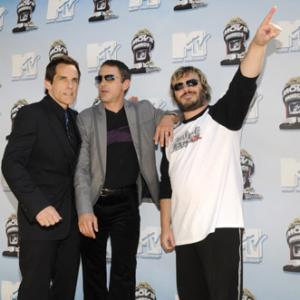 Robert Downey Jr Ben Stiller and Jack Black at event of 2008 MTV Movie Awards 2008