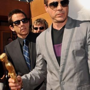 Robert Downey Jr. and Ben Stiller at event of 2008 MTV Movie Awards (2008)