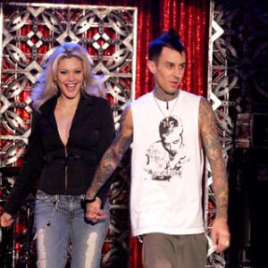 Travis Barker and Shanna Moakler at event of Jimmy Kimmel Live! 2003