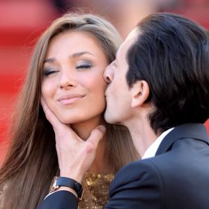 Lara Nieto and Adrian Brody attend the 'Cleopatra' premiere during The 66th Annual Cannes Film Festival at The 60th Anniversary Theatre on May 21, 2013 in Cannes, France.
