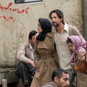 Still of Salma Hayek and Adrien Brody in Septembers of Shiraz 2015
