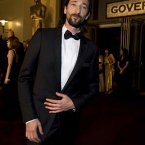 Oscar® Presenter Adrien Brody at the Governor's Ball after the 81st Annual Academy Awards® at the Kodak Theatre in Hollywood, CA Sunday, February 22, 2009 airing live on the ABC Television Network.