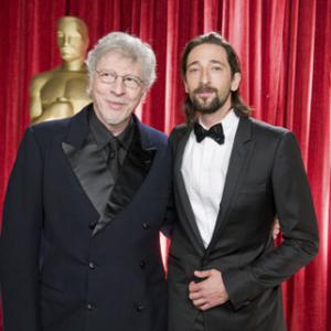 Adrien Brody arrives to present at the 81st Annual Academy Awards®, with father Elliot Brody at the Kodak Theatre in Hollywood, CA Sunday, February 22, 2009 airing live on the ABC Television Network.