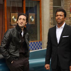 Still of Adrien Brody and Jeffrey Wright in Cadillac Records 2008