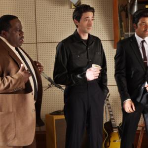 Still of Adrien Brody Cedric the Entertainer and Jeffrey Wright in Cadillac Records 2008