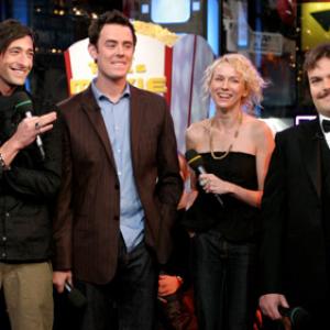 Adrien Brody Colin Hanks Jack Black and Naomi Watts at event of Total Request Live 1999