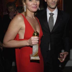 Kim Cattrall and Adrien Brody