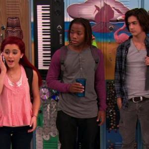 Still of Leon Thomas III Avan Jogia and Ariana Grande in Victorious 2010