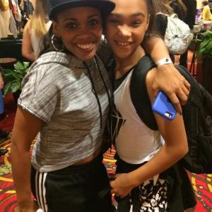 with Aurelia Michaels at Monsters of Hip Hop Dance Conference