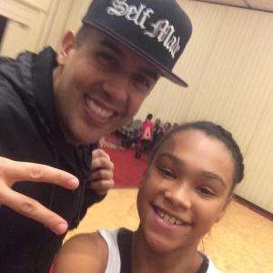 with Kevin Maher at Monsters of Hip Hop Dance Conference