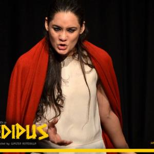 Portraying Oedipus in the 8 character solo show Oedipus