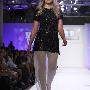 Celebrity Guest Model  MB New York Fashion Week Just Dance with Boy Meets Girl NYFW Show at STYLE360