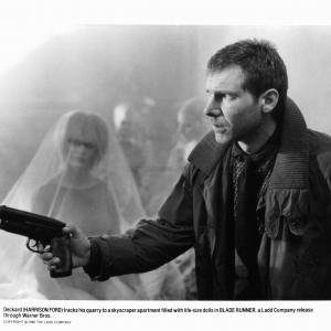 Still of Harrison Ford and Daryl Hannah in Begantis asmenimis (1982)