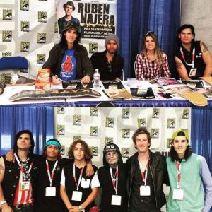 Skate God the movie autograph signing at San Diego Comic Con 2015
