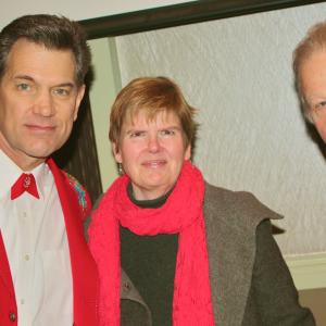 Chris Isaak with a Fan